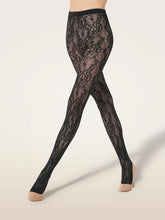 INFINITE ROSE NET TIGHTS