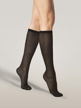 MULTICOLORED DOT KNEE HIGHS