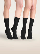 RIBBED STRETCH COTTON SOCKS DUO PACK