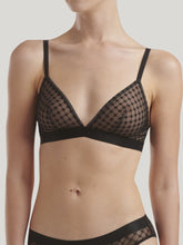 SHEER LOGO TRIANGLE BRA