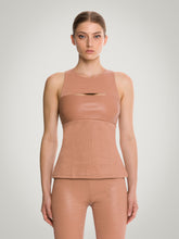 52877_CROCO TOP LONG SLEEVES CARAMEL 1