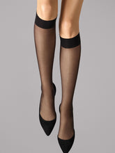 SATIN TOUCH KNEE HIGHS BLACK 31206_7005_100