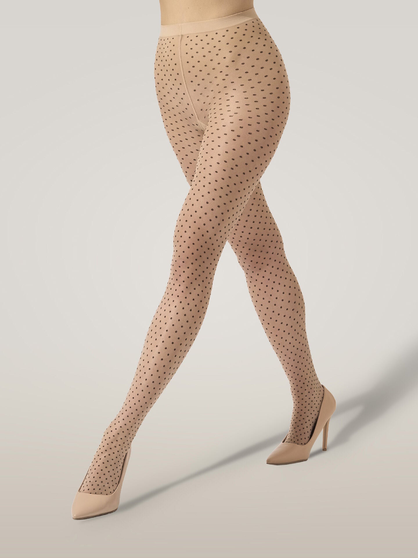 MULTICOLORED DOT TIGHTS