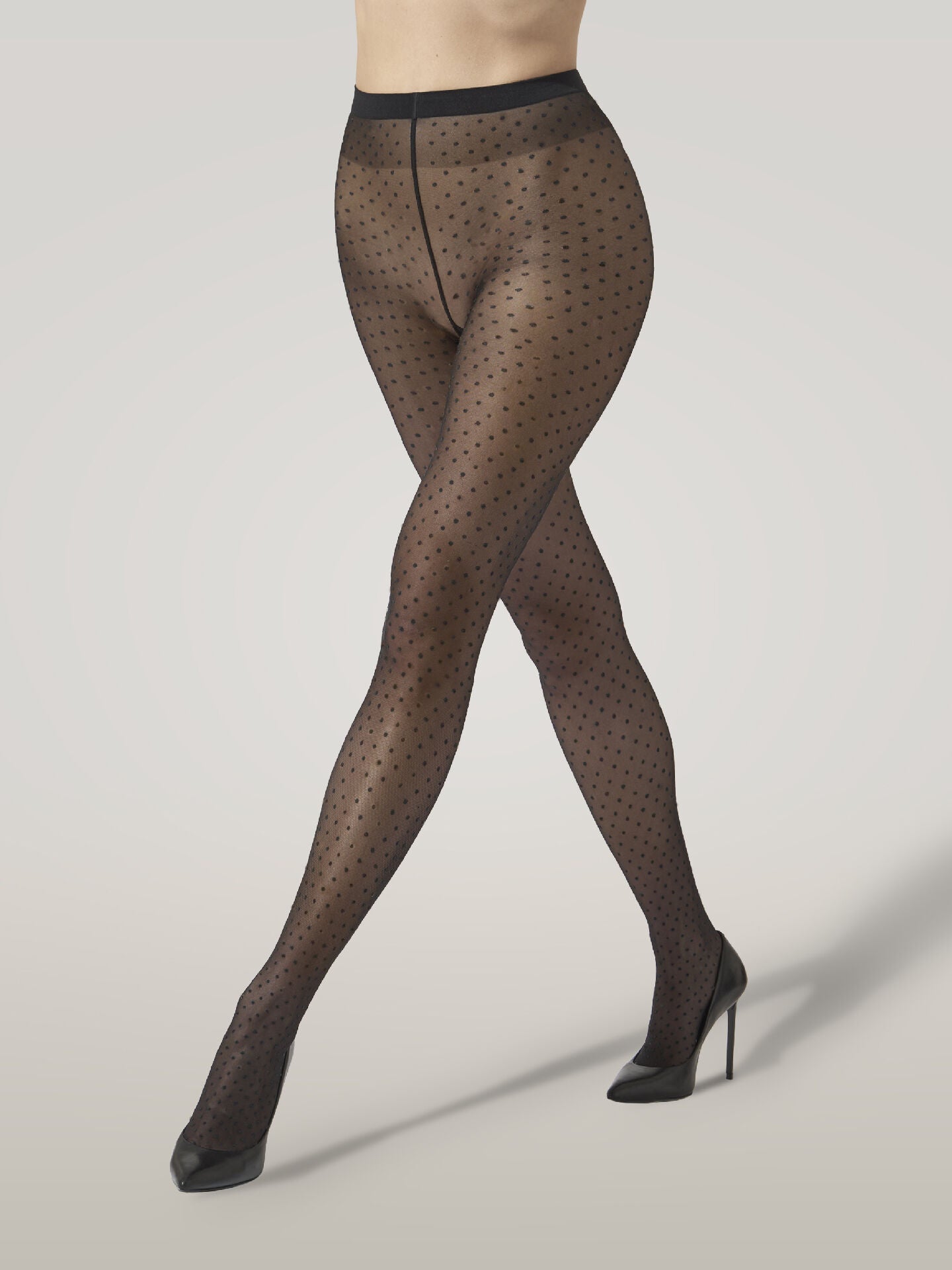 MULTICOLORED DOT TIGHTS