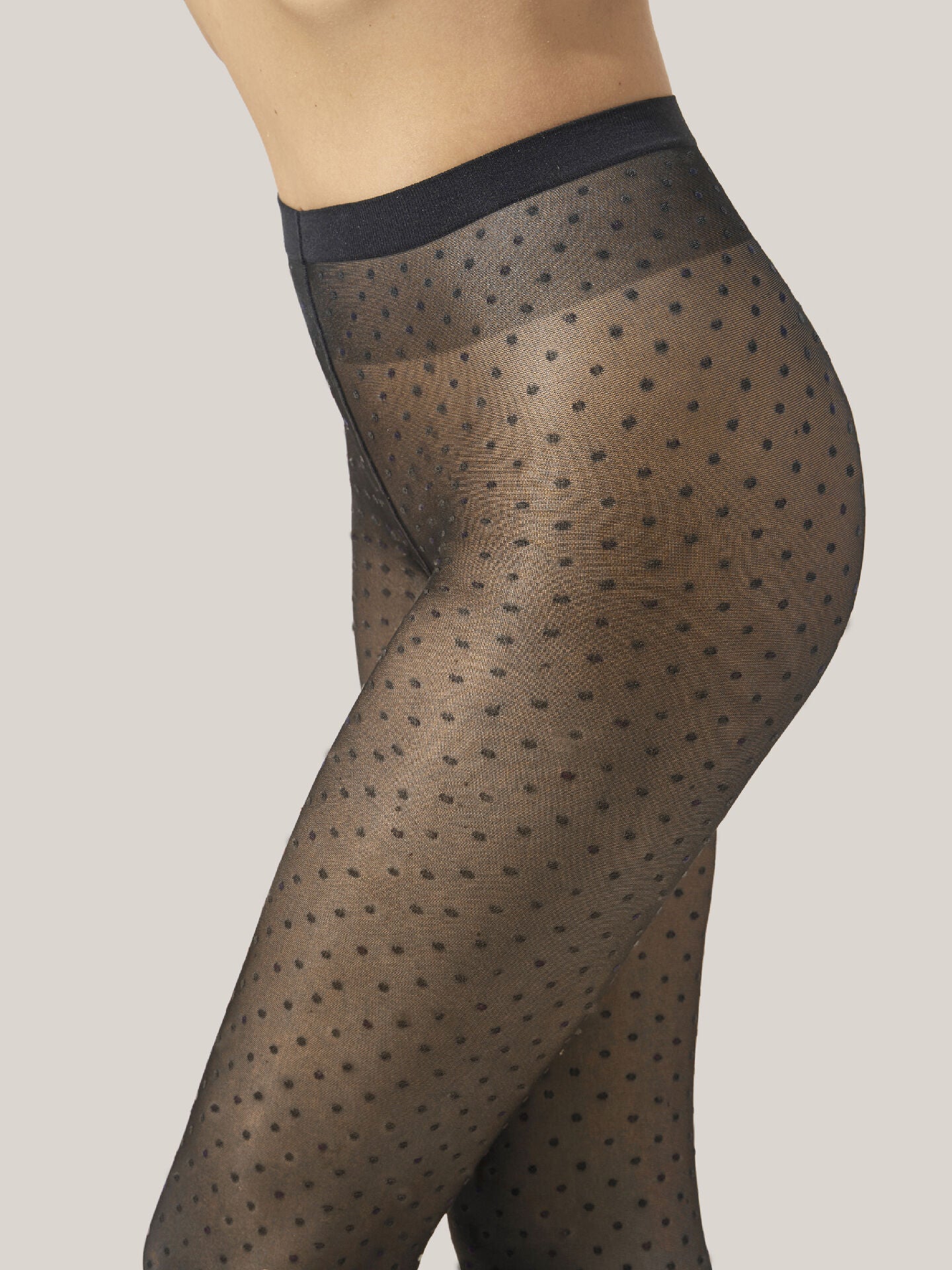 MULTICOLORED DOT TIGHTS