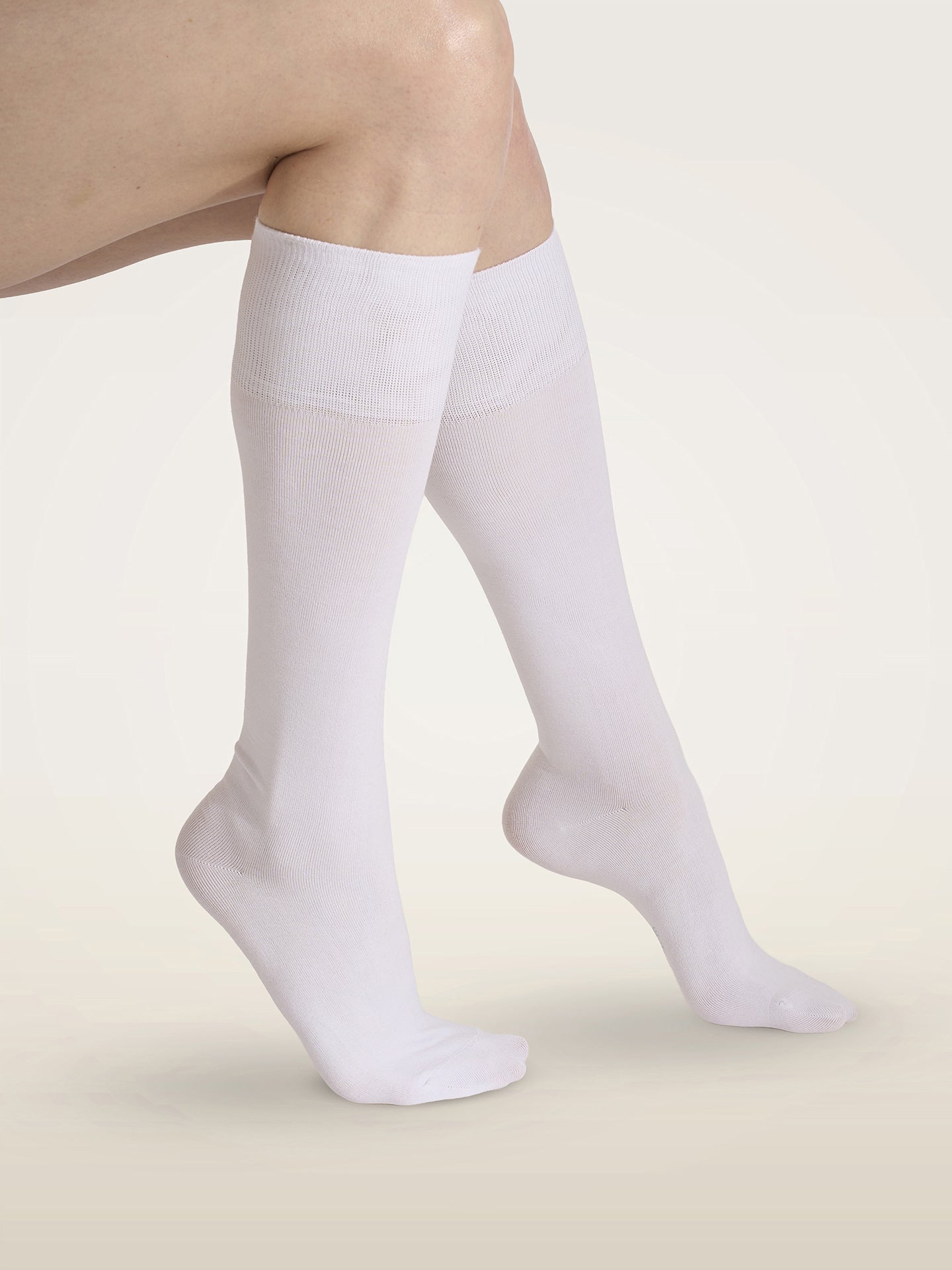 STRETCH COTTON KNEE HIGHS
