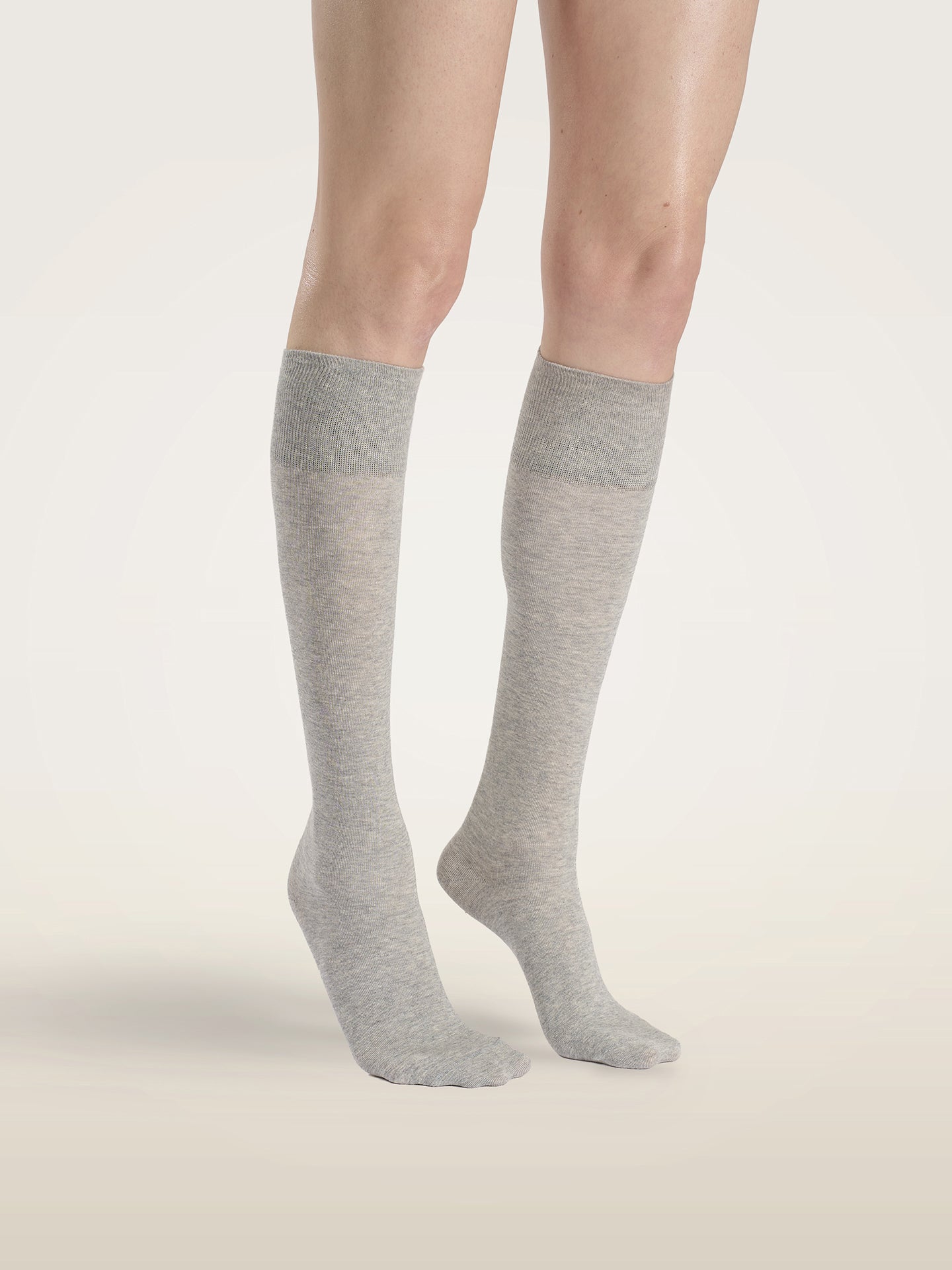 STRETCH COTTON KNEE HIGHS