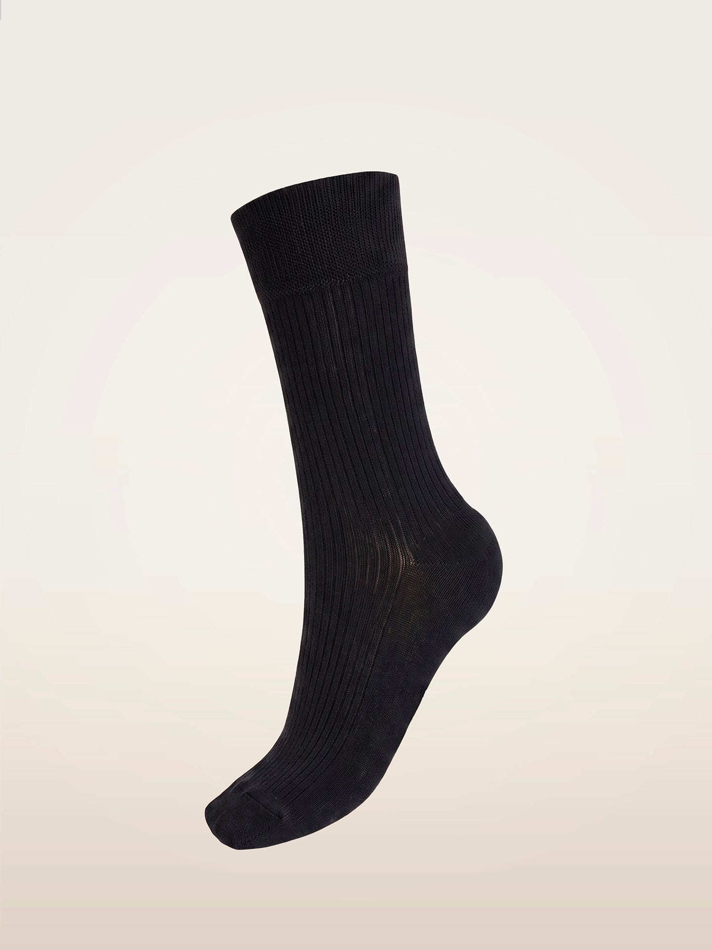 RIBBED STRETCH COTTON SOCKS DUO PACK