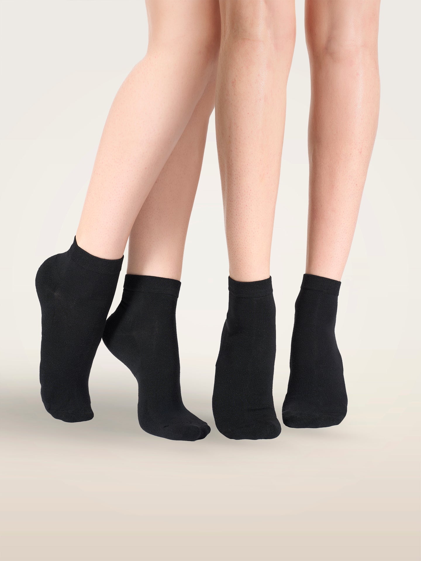 COTTON BLEND TERRY SNEAKER SOCKS DUO PACK