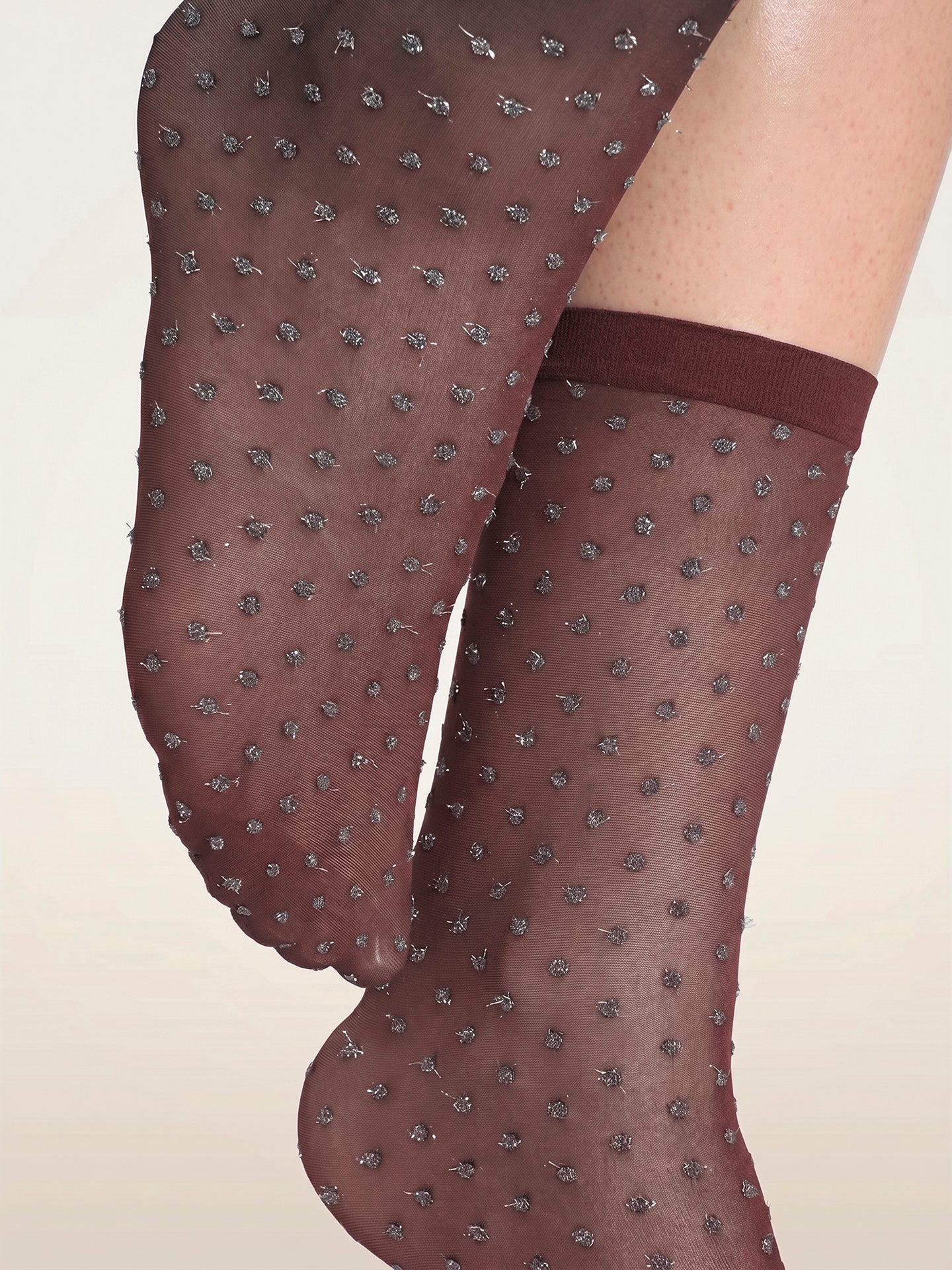 SHIMMER DOTS SOCKS