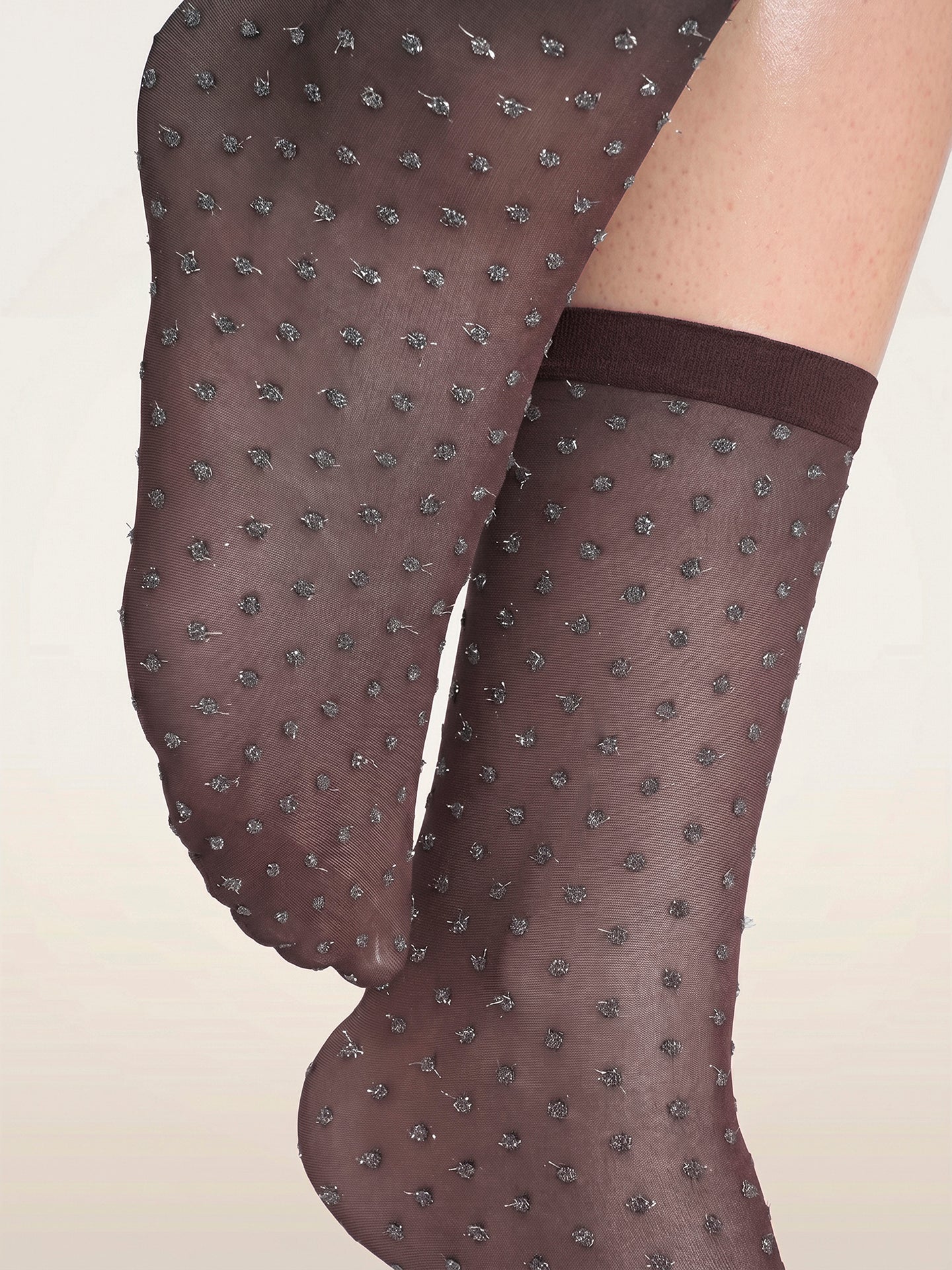 SHIMMER DOTS SOCKS