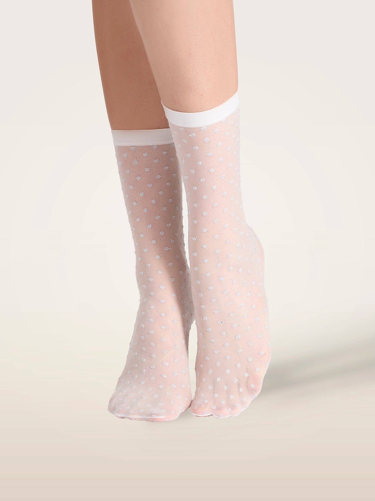 SHIMMER DOTS SOCKS