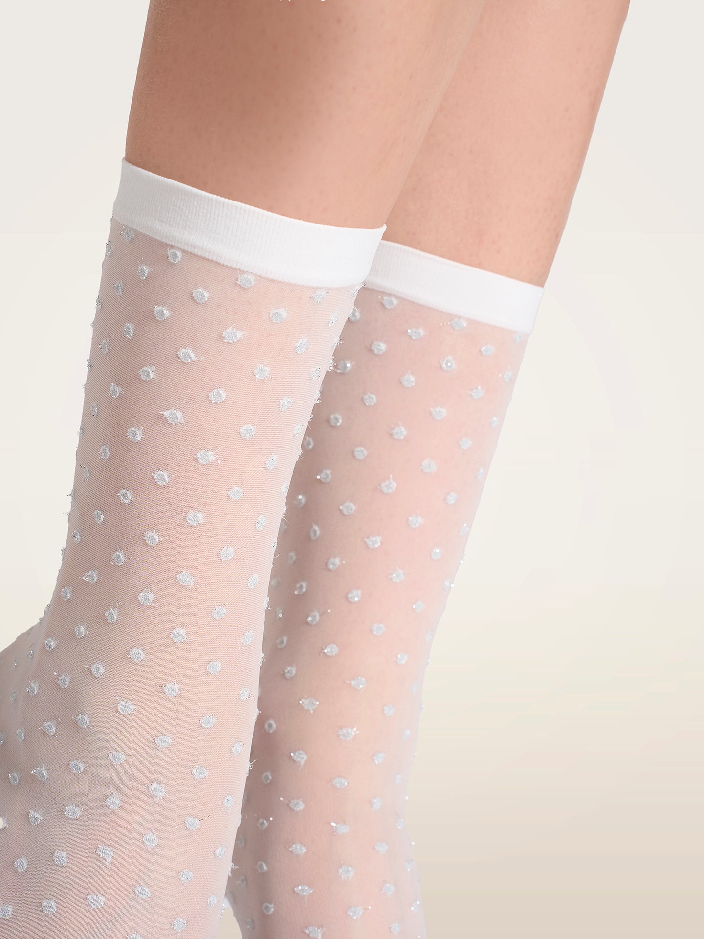 SHIMMER DOTS SOCKS