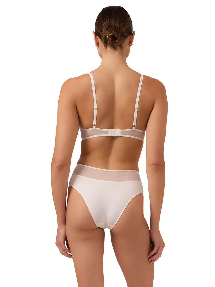 SHEER OPAQUE SKIN BRA