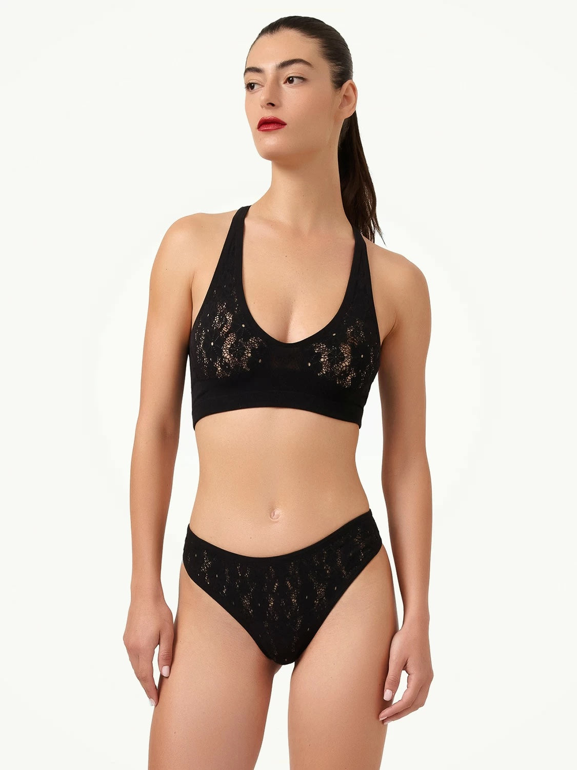 NET LACE BRALETTE