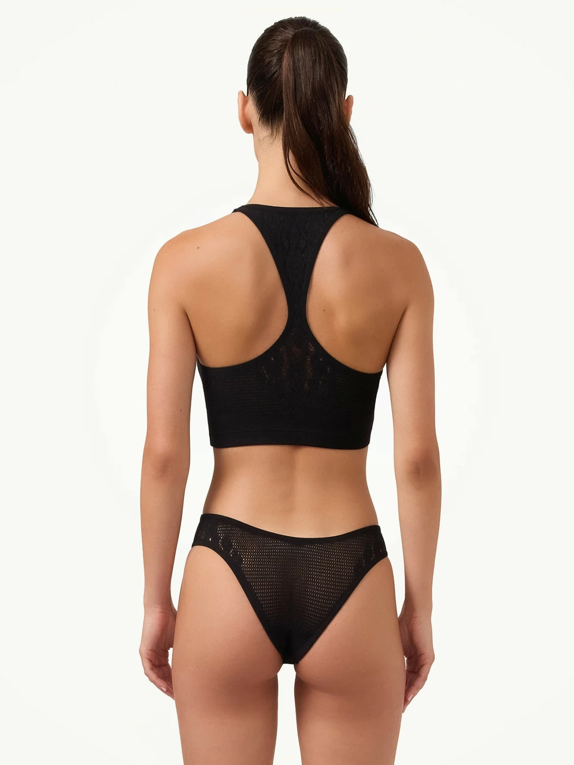 NET LACE BRALETTE