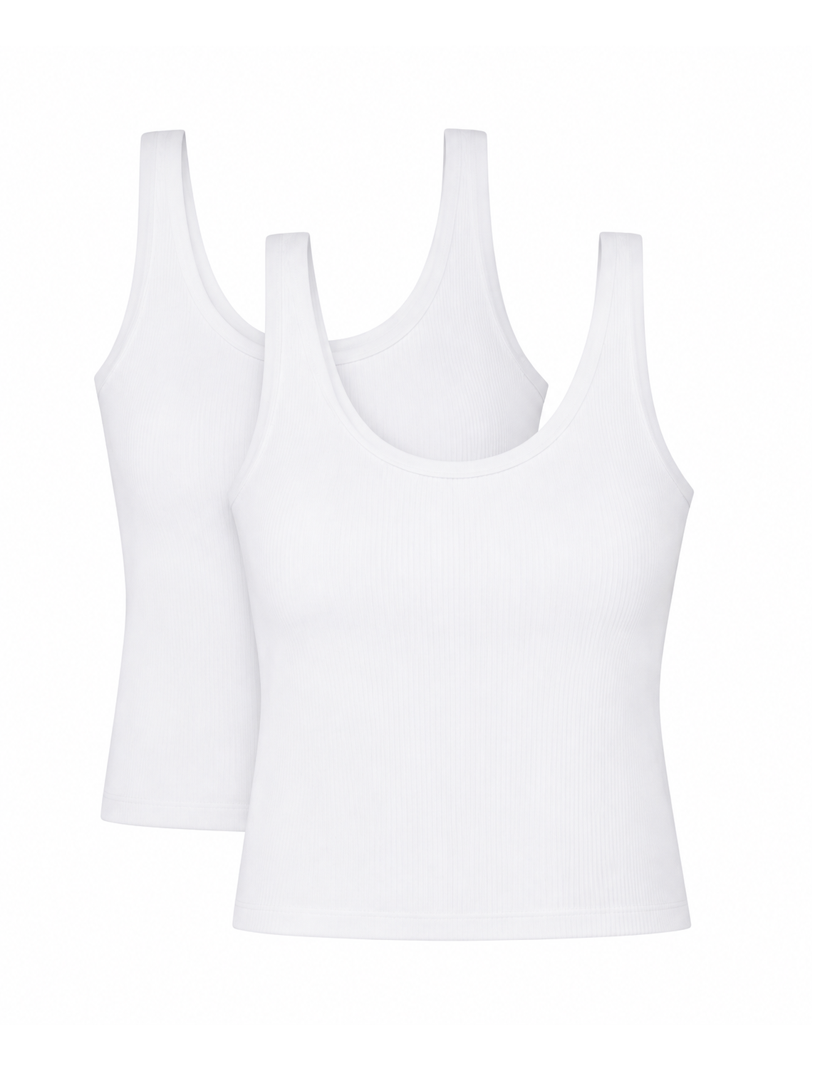 BEAUTY COTTON TANK TOP DUO PACK