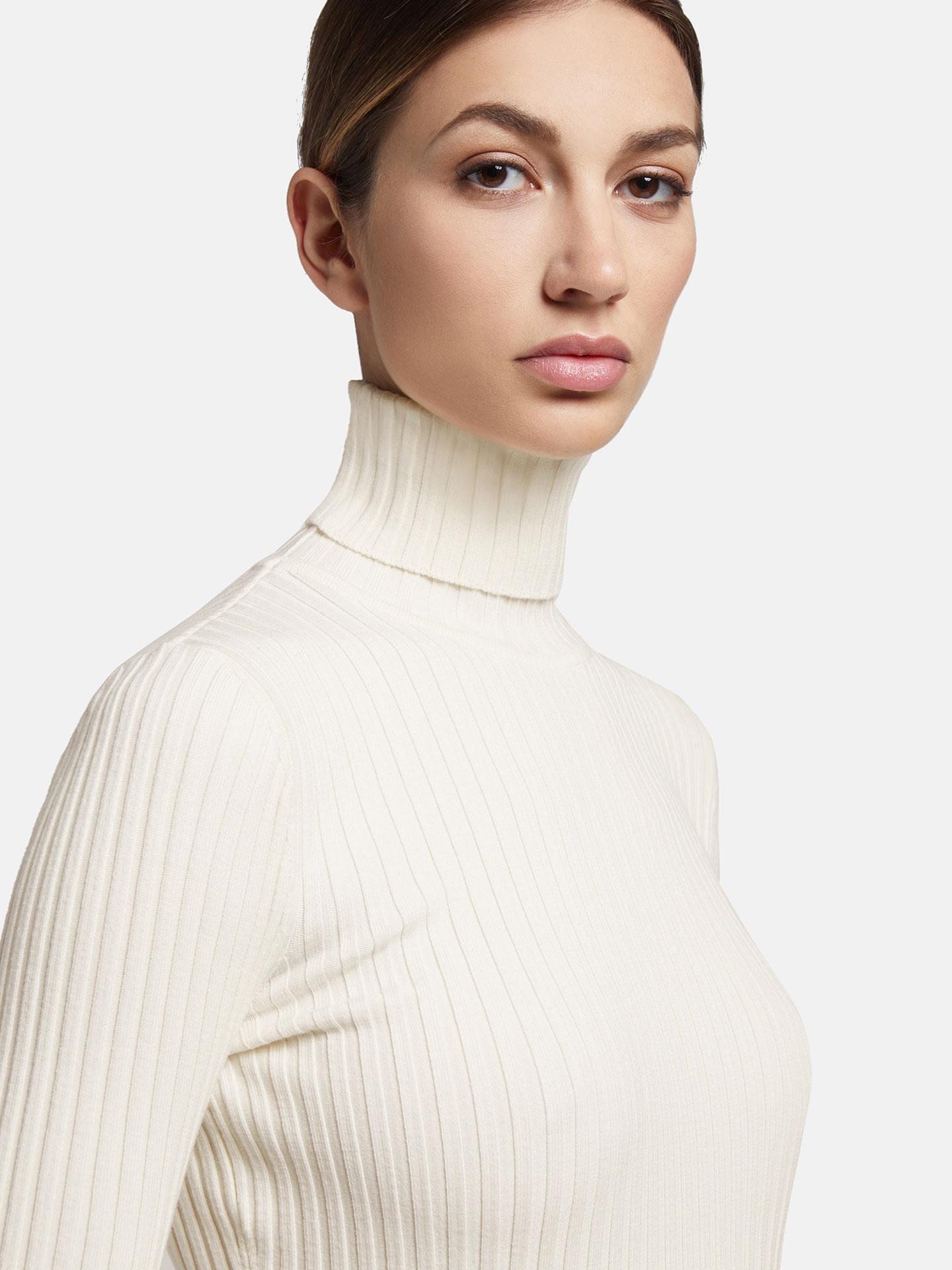 MERINO RIB DRESS