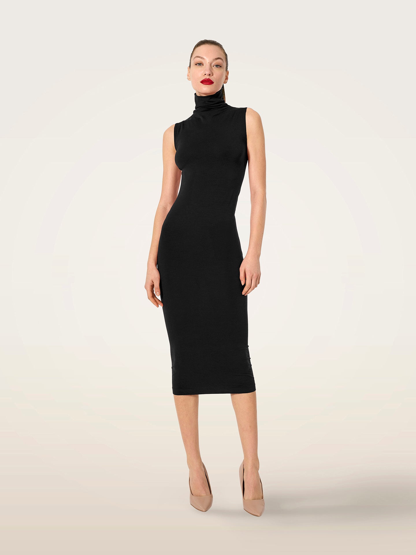 SEAMLESS WOOL DRESS
