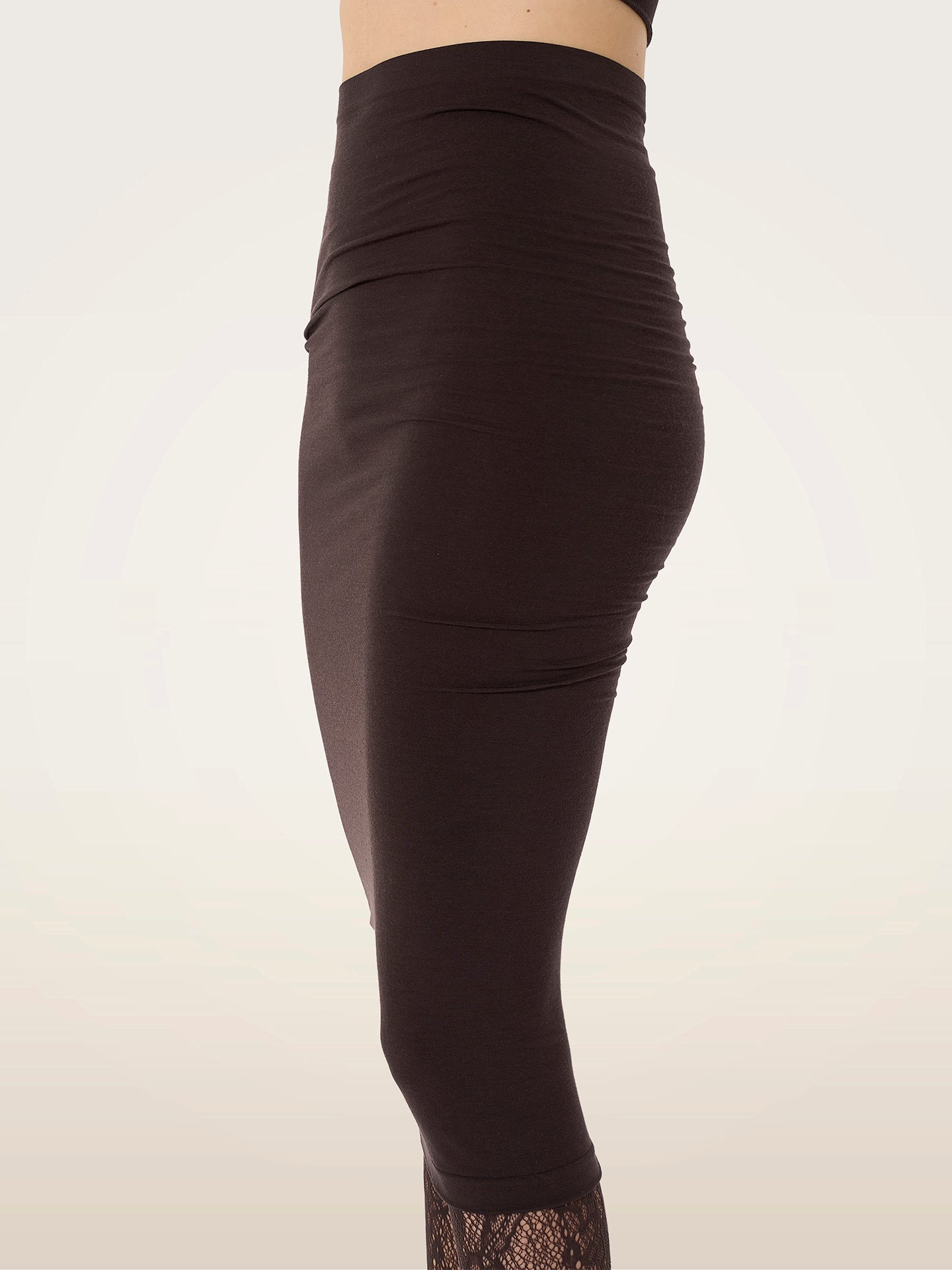 SEAMLESS WOOL SKIRT