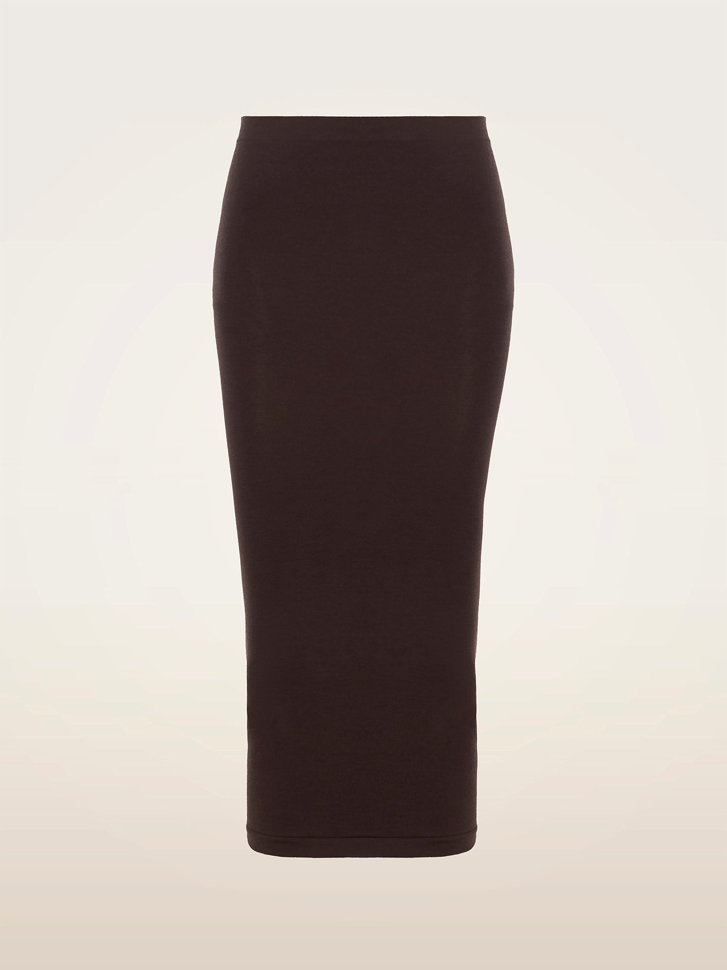 SEAMLESS WOOL SKIRT