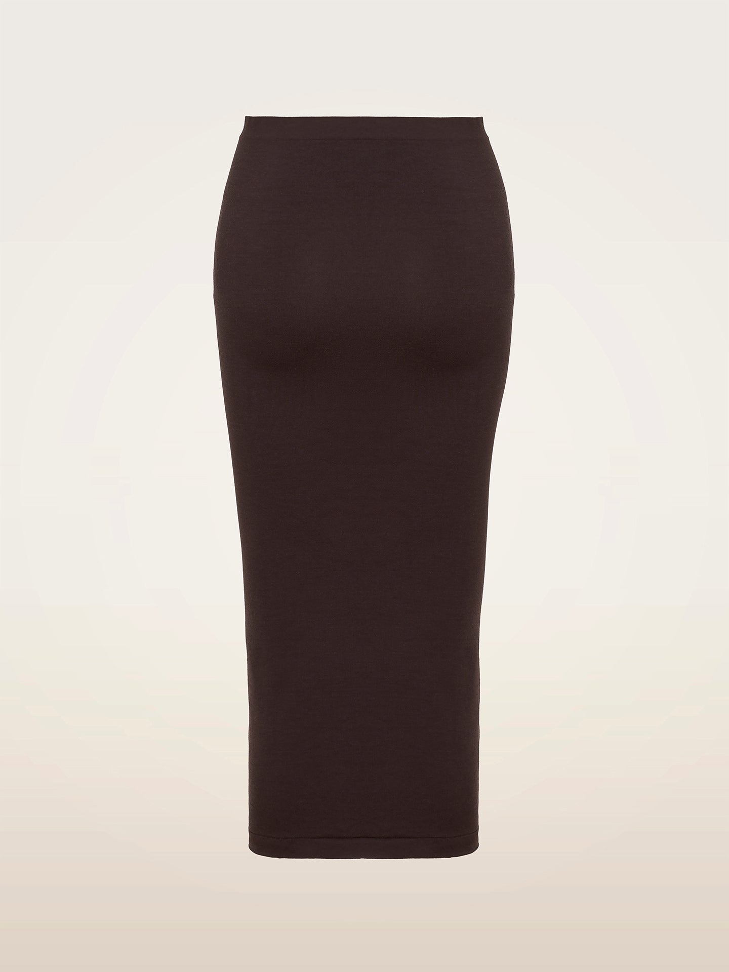 SEAMLESS WOOL SKIRT