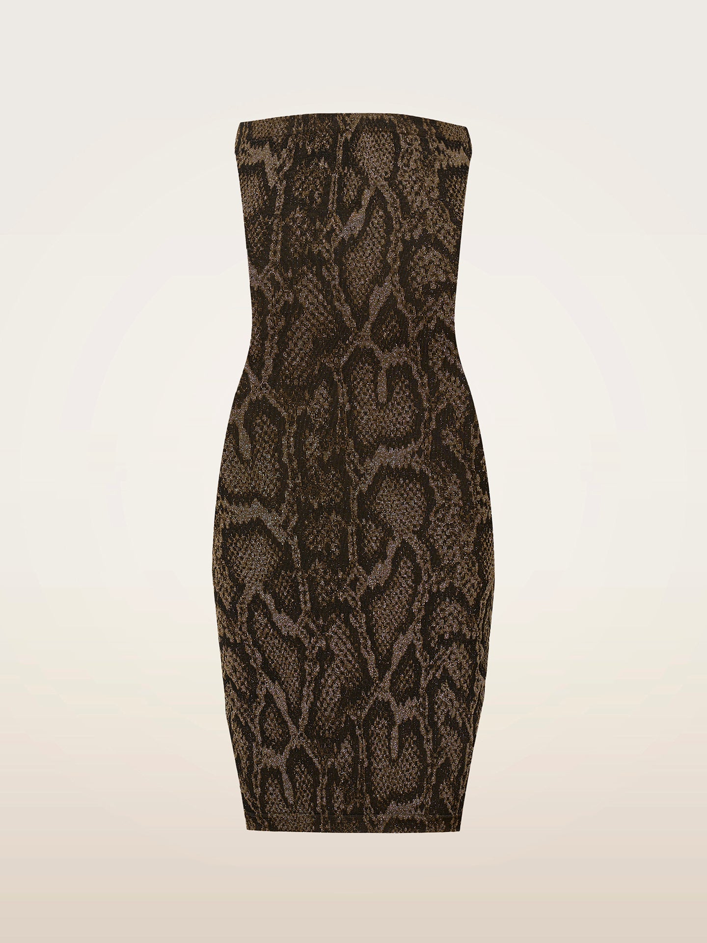 SHIMMERING PYTHON DRESS