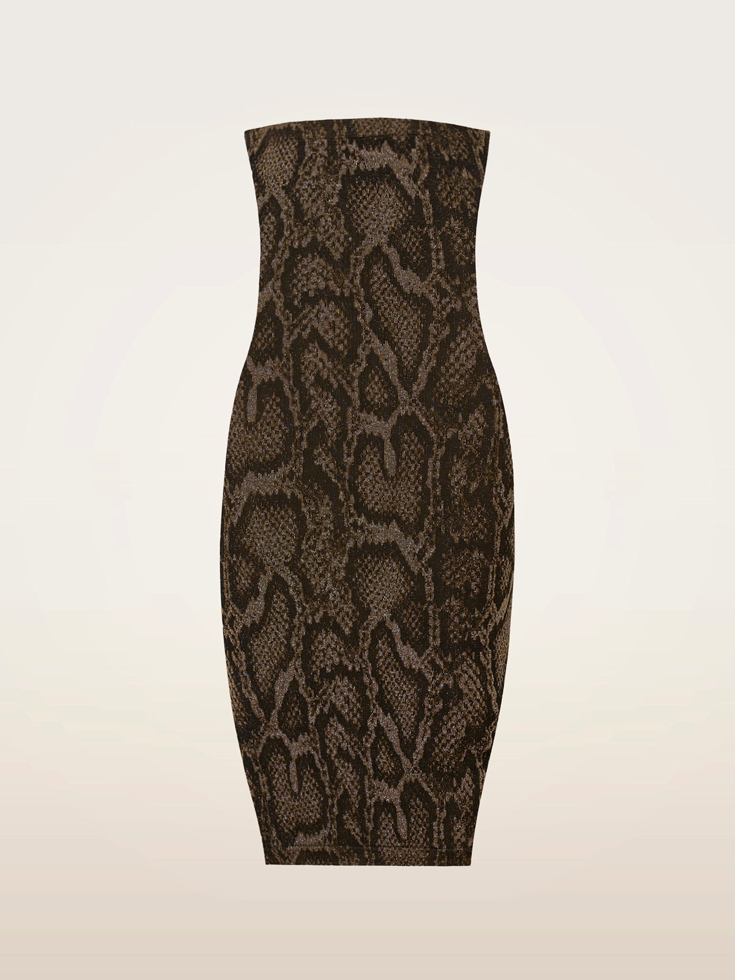 SHIMMERING PYTHON DRESS