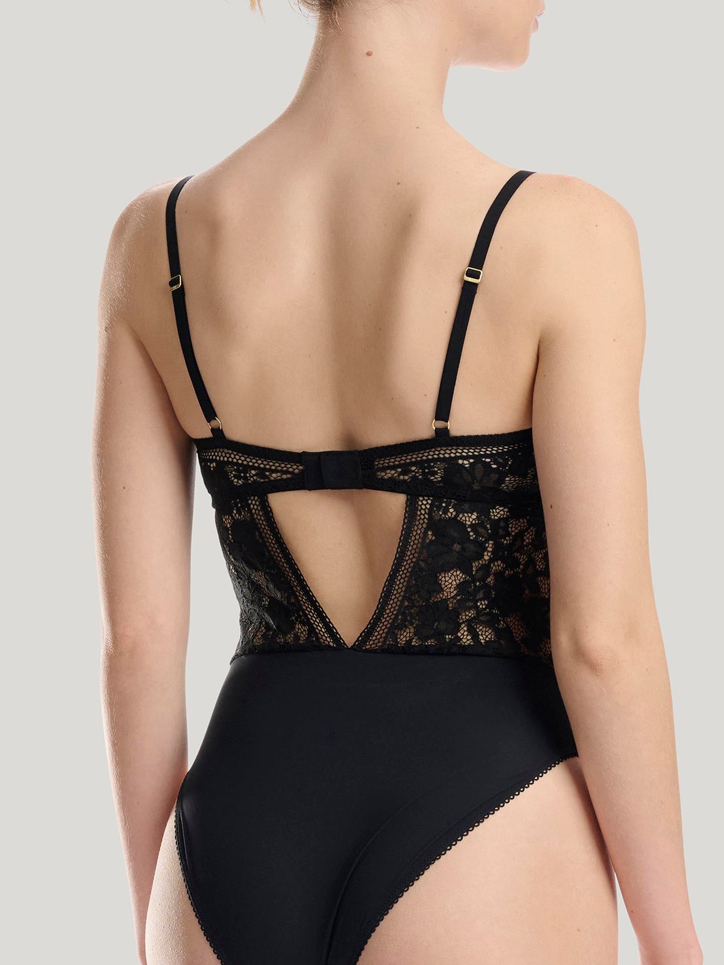 STRAIGHT LACED SHAPING BODYSUIT