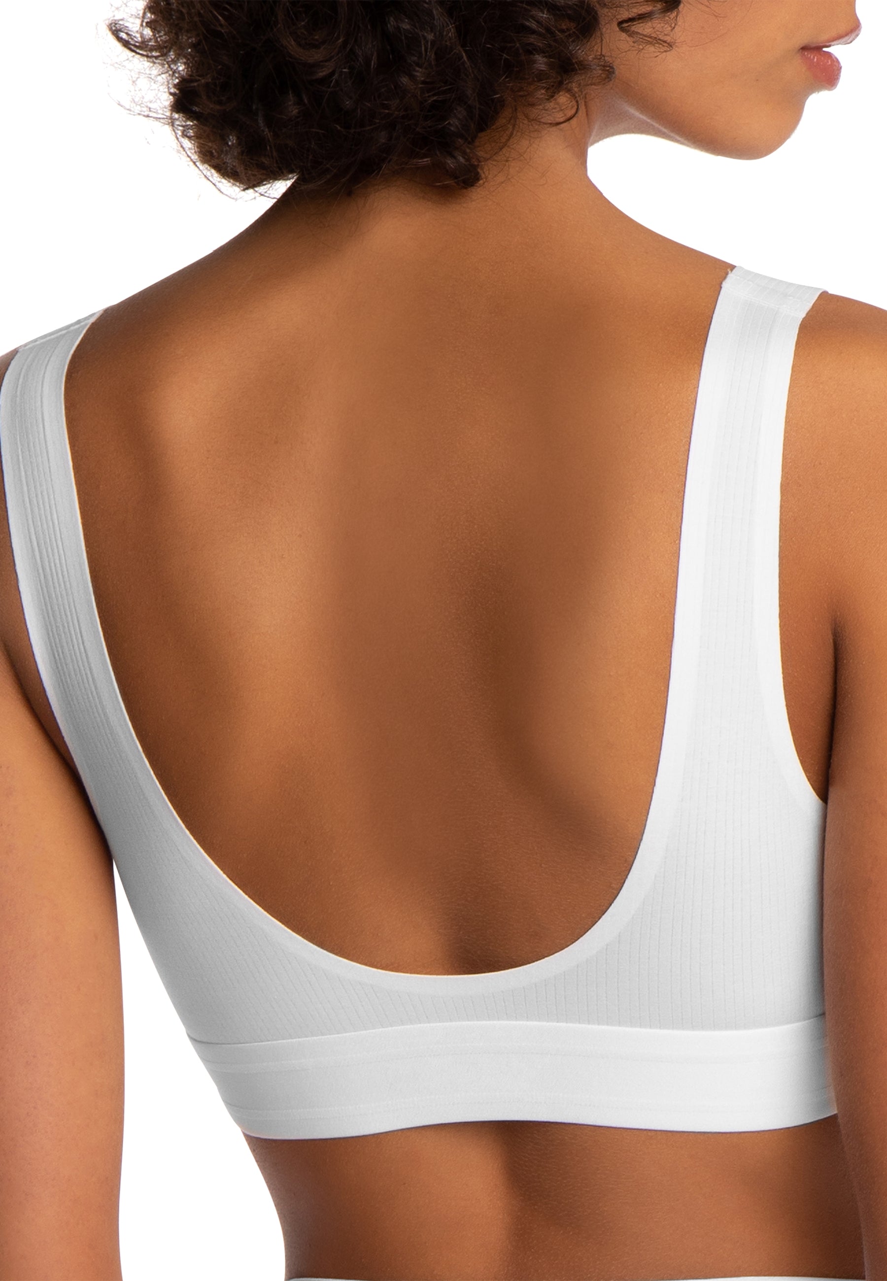 BEAUTY COTTON CROP TOP BRA