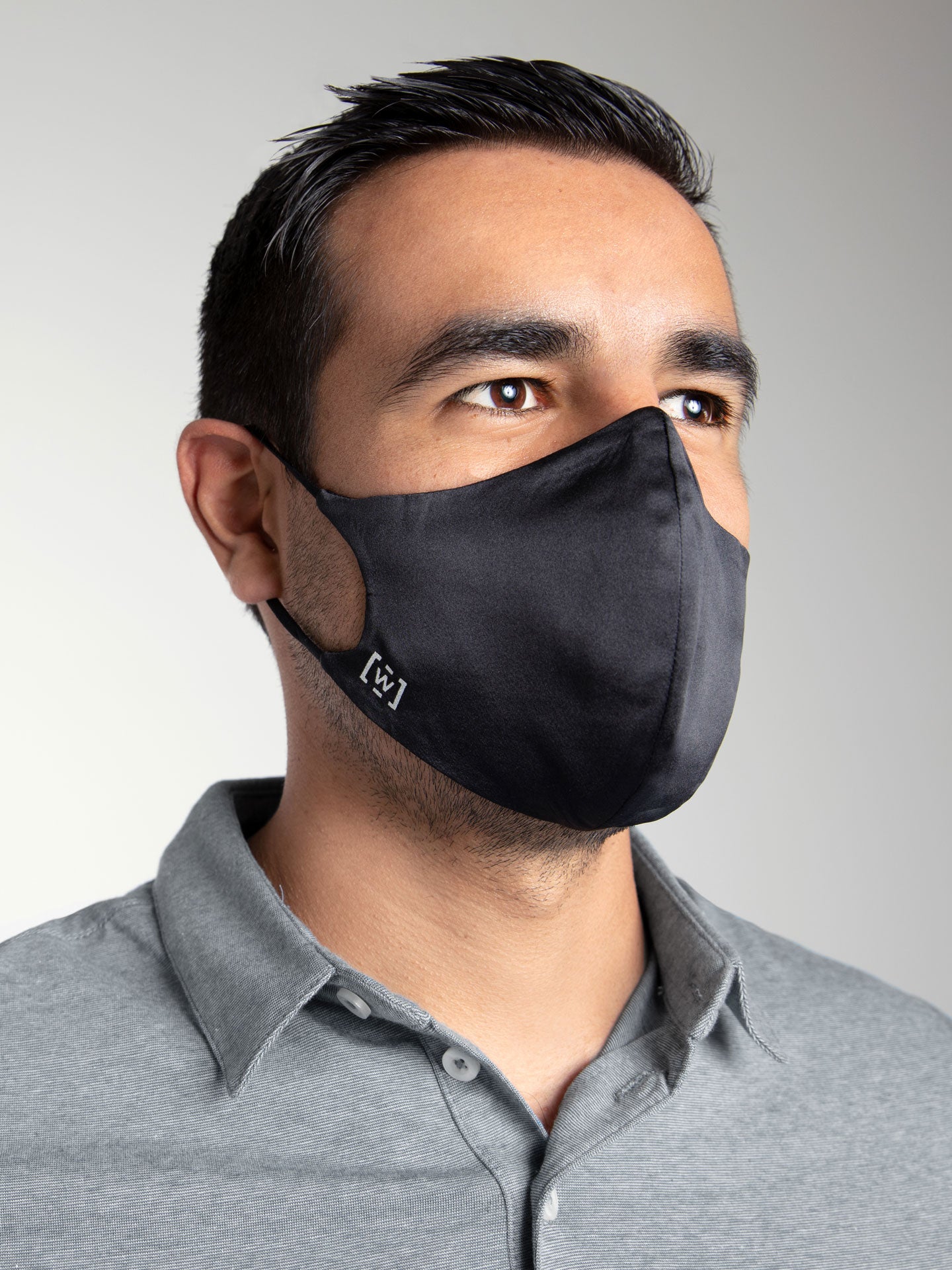 luxury silk mask unisex man